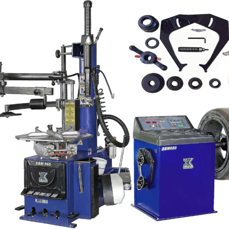 XInKong 1.5 HP Automatic Tire Wheel Changers Rim Balance