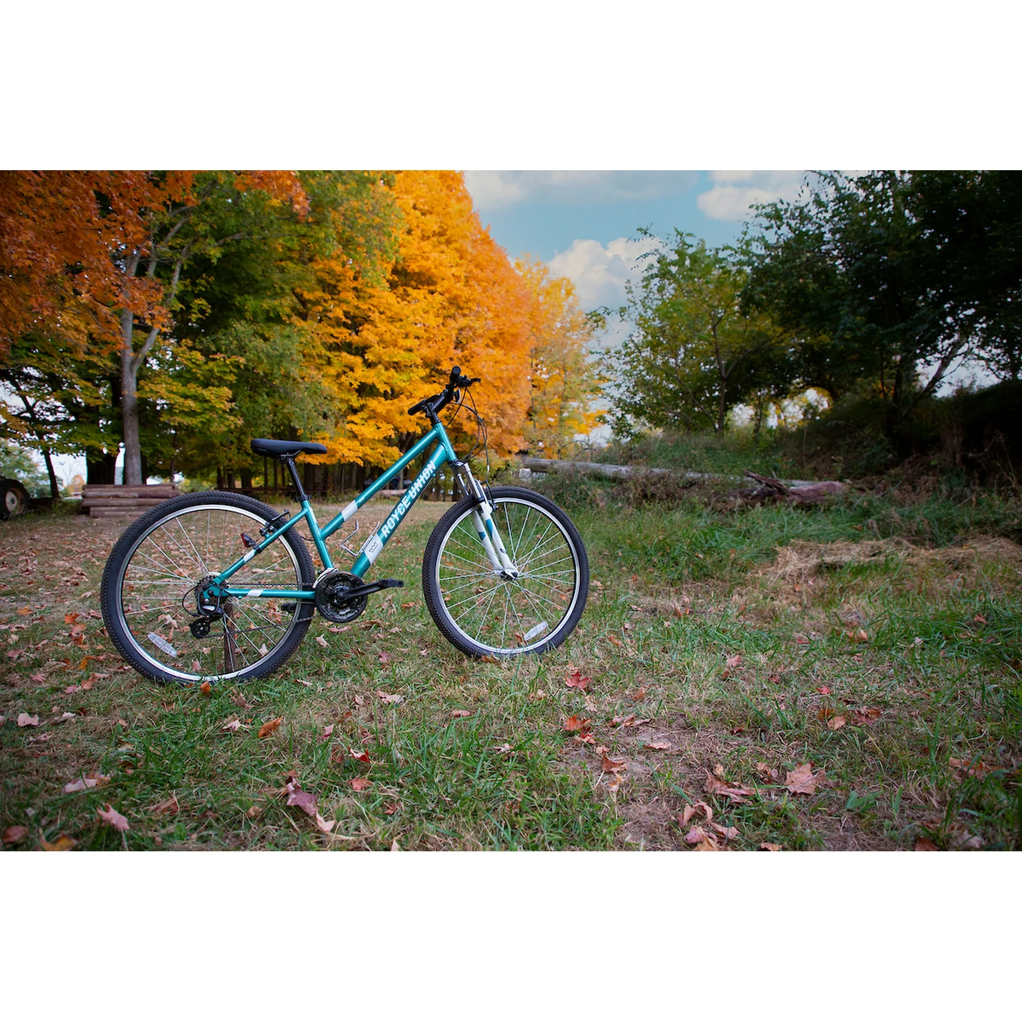 Royce Union 27.5" RMA Mountain Bike, 15" Frame, Fits Riders 5'0" - 5'7", Teal, Adult, Women's - Image 2