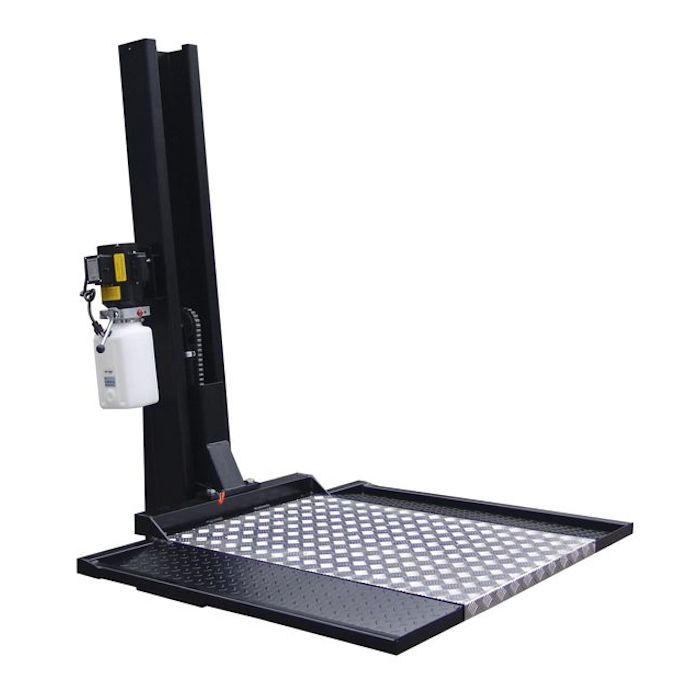 platinum SC-2K Single Post Storage Lift