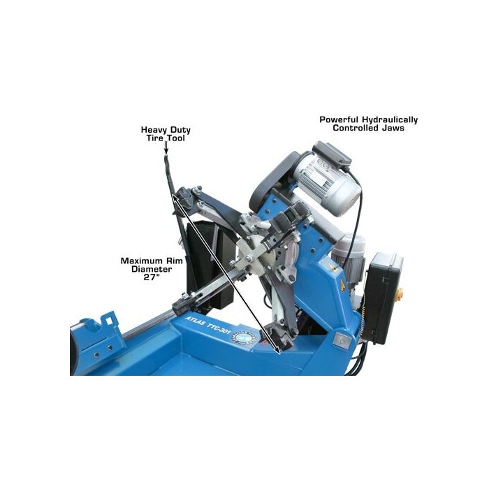Atlas TTC301 Heavy-Duty Truck Tire Changer - Image 5