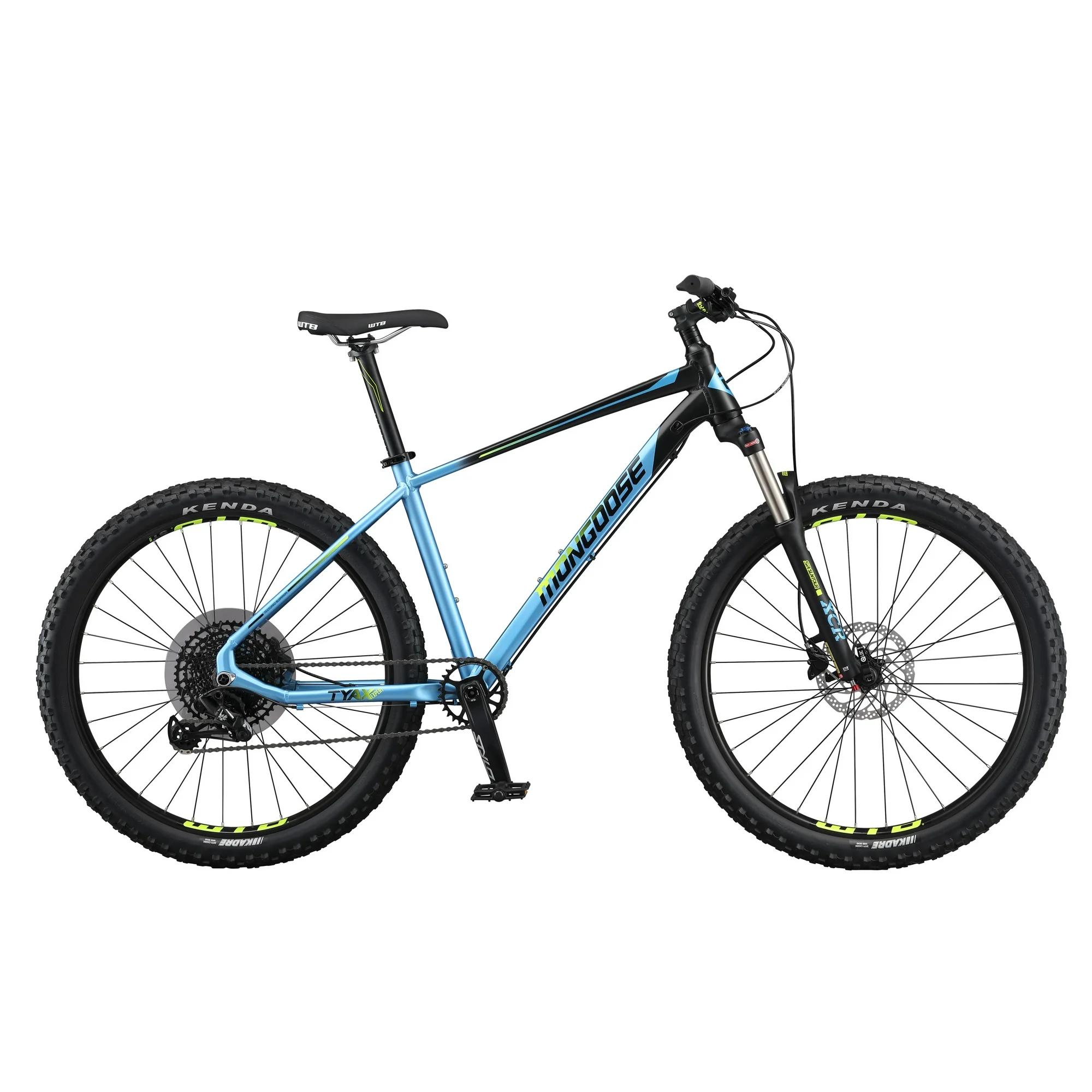 Mongoose Tyax 29 Small Expert Adult Unisex 29-in. Mountain Bike, Black